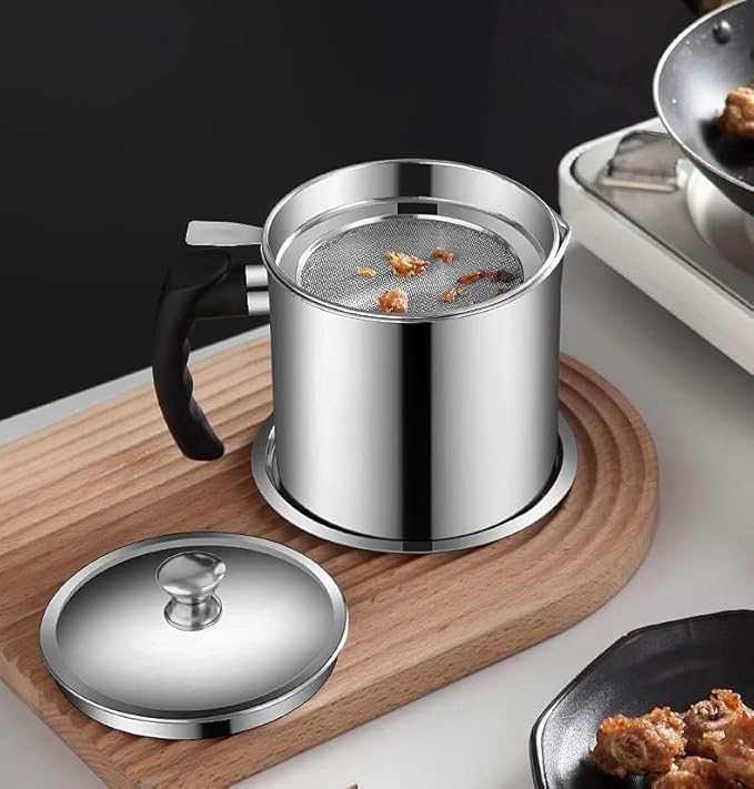 Oil Saver Pro | Oil Strainer And Storage Pot