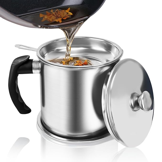 Oil Saver Pro | Oil Strainer And Storage Pot