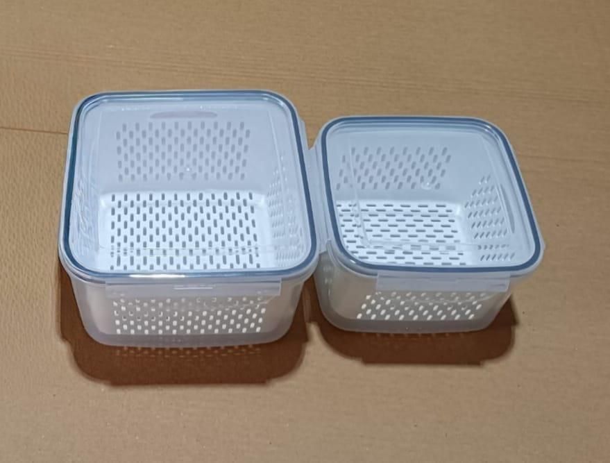 Fresh Stack | Kitchen Food Storage Containers (Pack of 2)