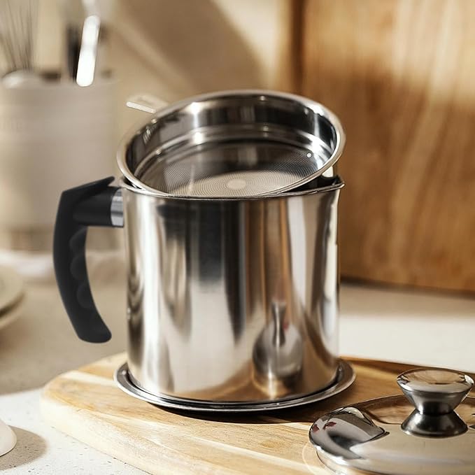 Oil Saver Pro | Oil Strainer And Storage Pot