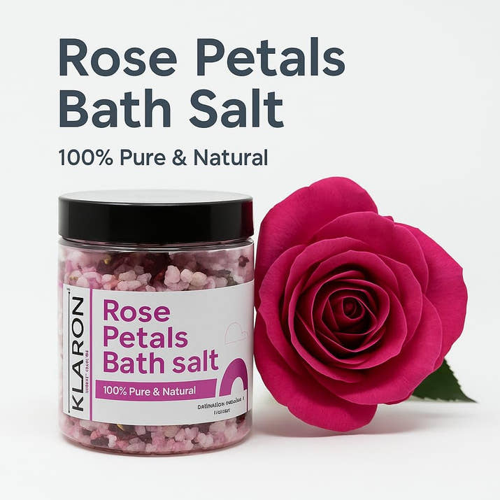 Klaron Rose Petal Bath Salt