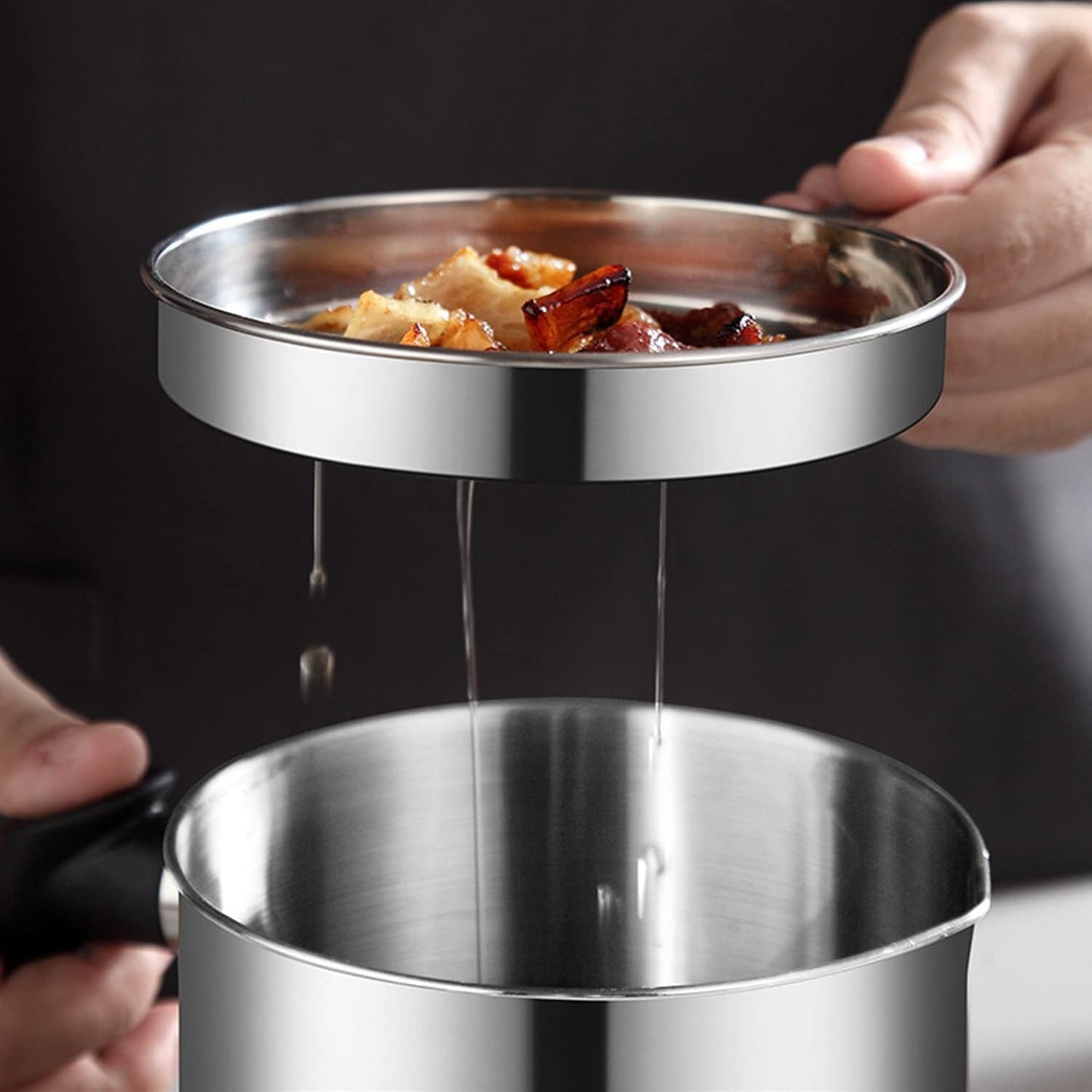 Stainless Steel Oil Filter Pot