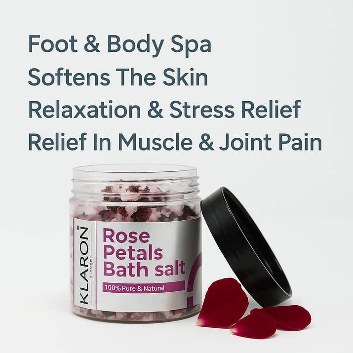 Klaron Rose Petal Bath Salt