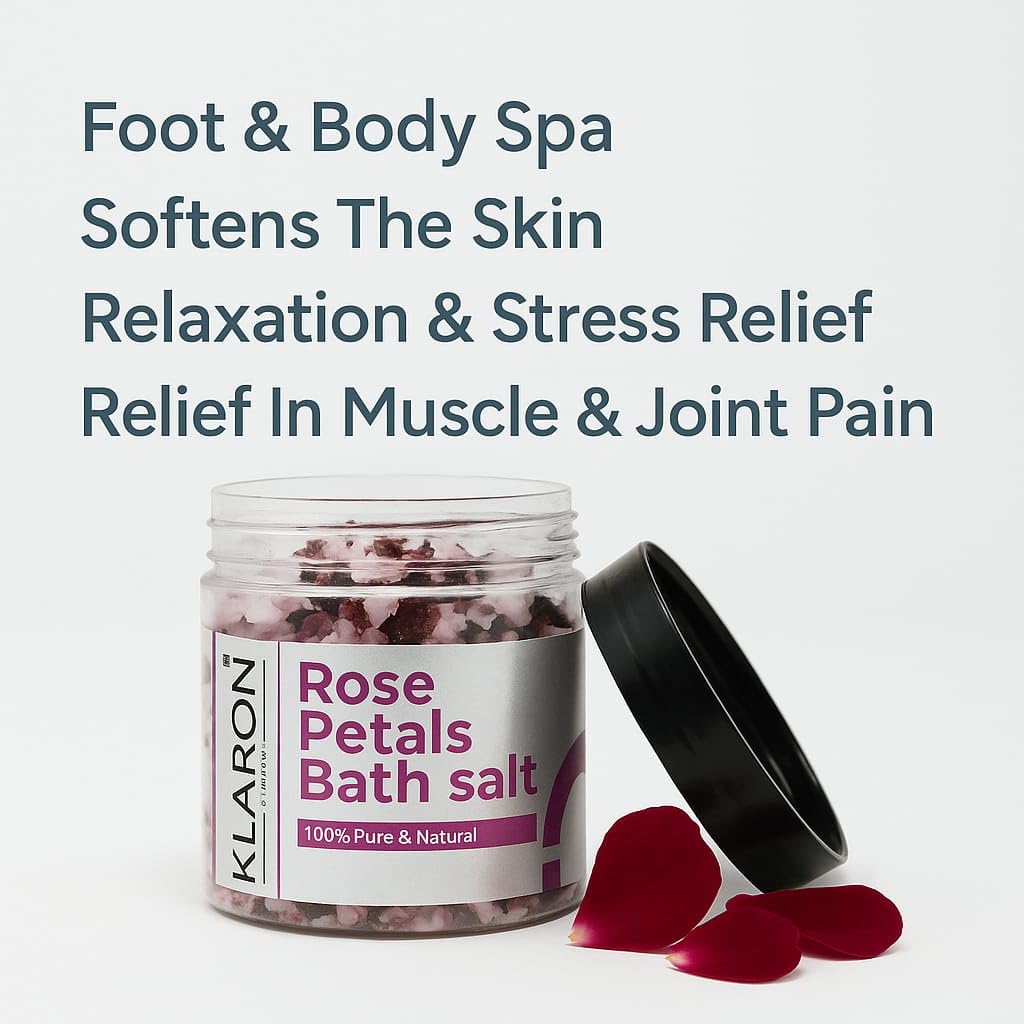 Klaron Rose Petal Bath Salt