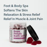 Klaron Rose Petal Bath Salt