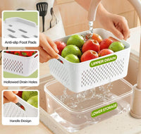 Fresh Stack | Kitchen Food Storage Containers (Pack of 2)