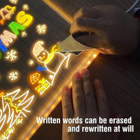 Doodle Glow | LED Glow Acrylic writing Board