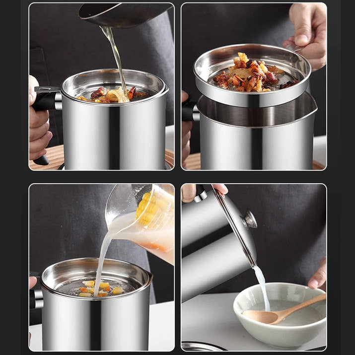 Stainless Steel Oil Filter Pot