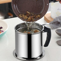 Stainless Steel Oil Filter Pot