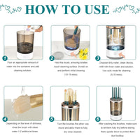 Makeup Brush Cleaner | Glamspin