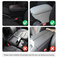 Car Armrest Cushion with Pockets